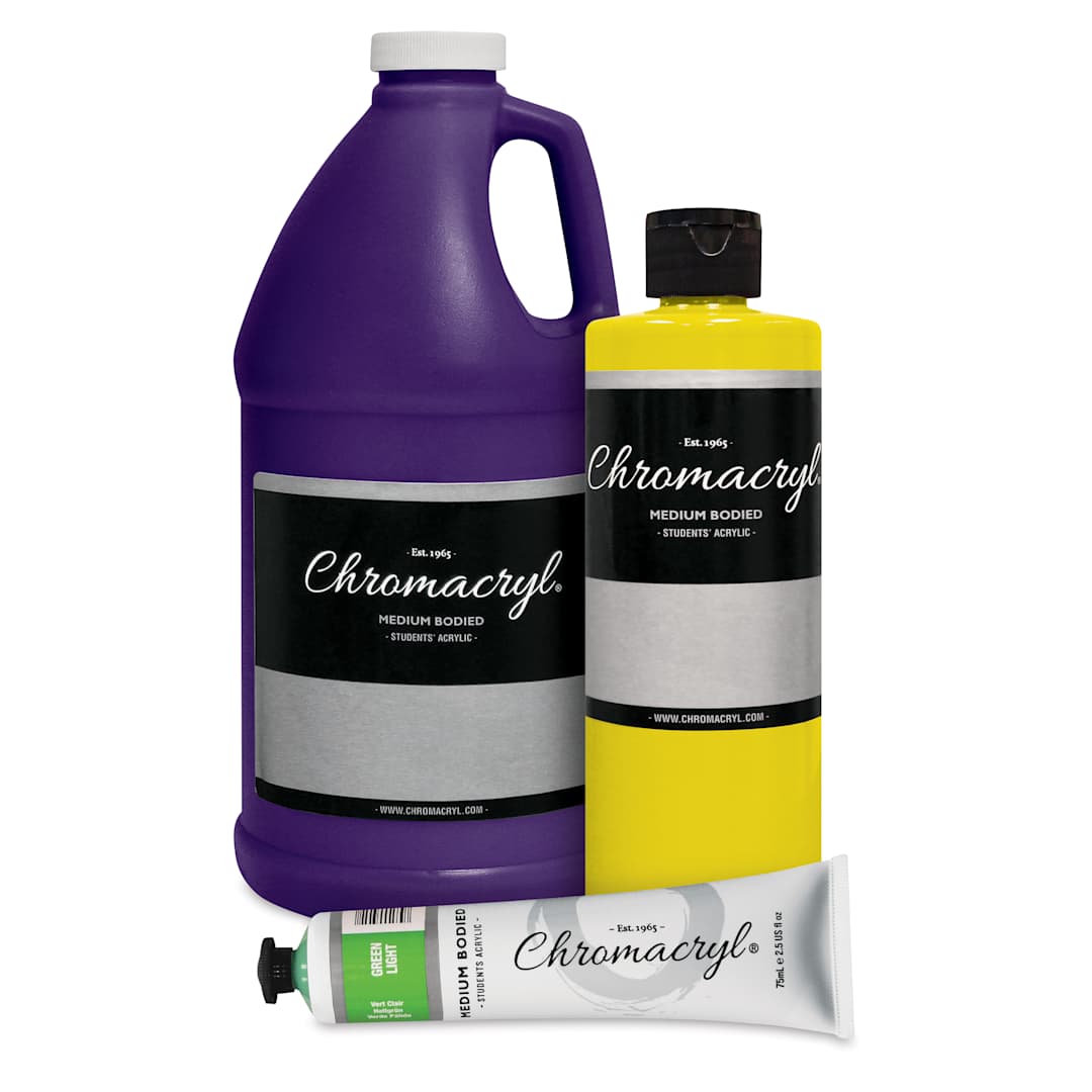 Open in modal - Chromacryl Students' Acrylic Paint and Sets