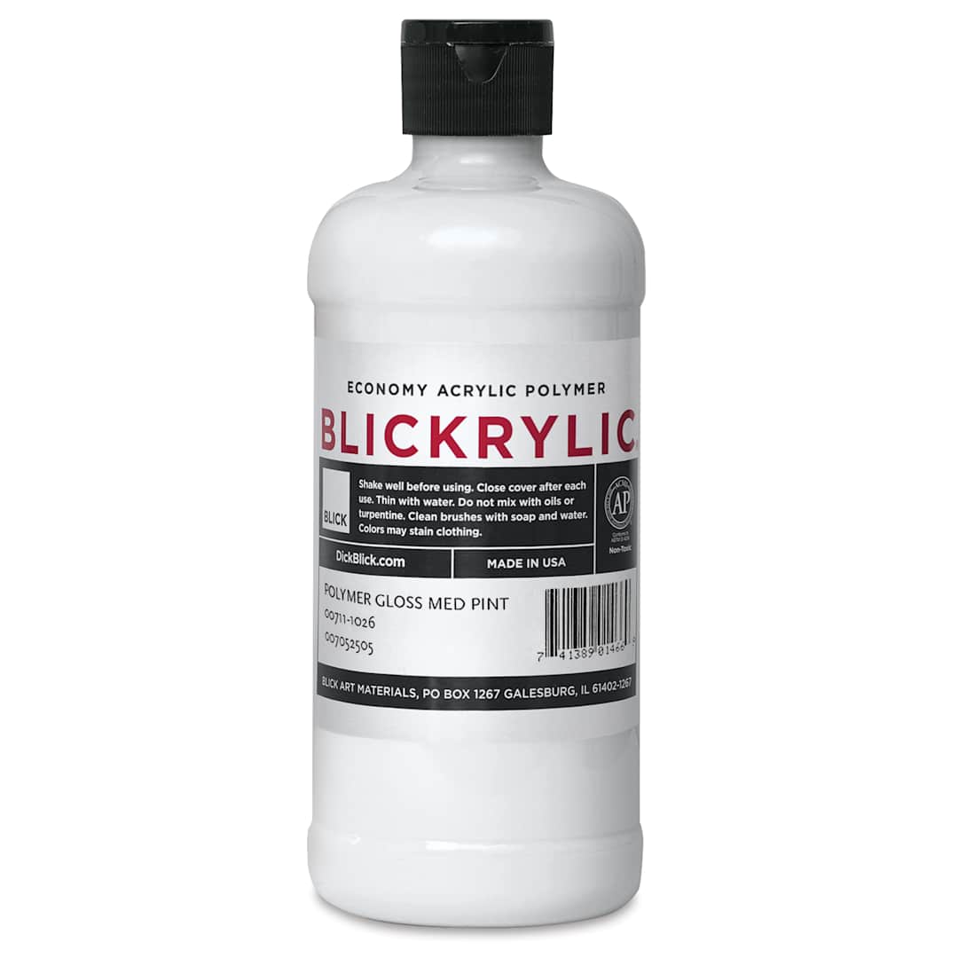 Open in modal - Blickrylic Polymer Gloss Medium - Gloss, Pint