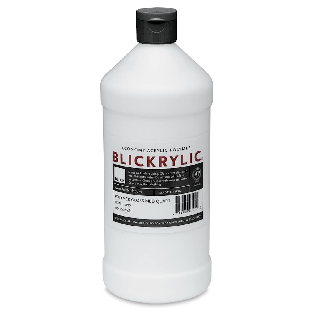 Open in modal - Blickrylic Polymer Gloss Medium - Gloss, Quart