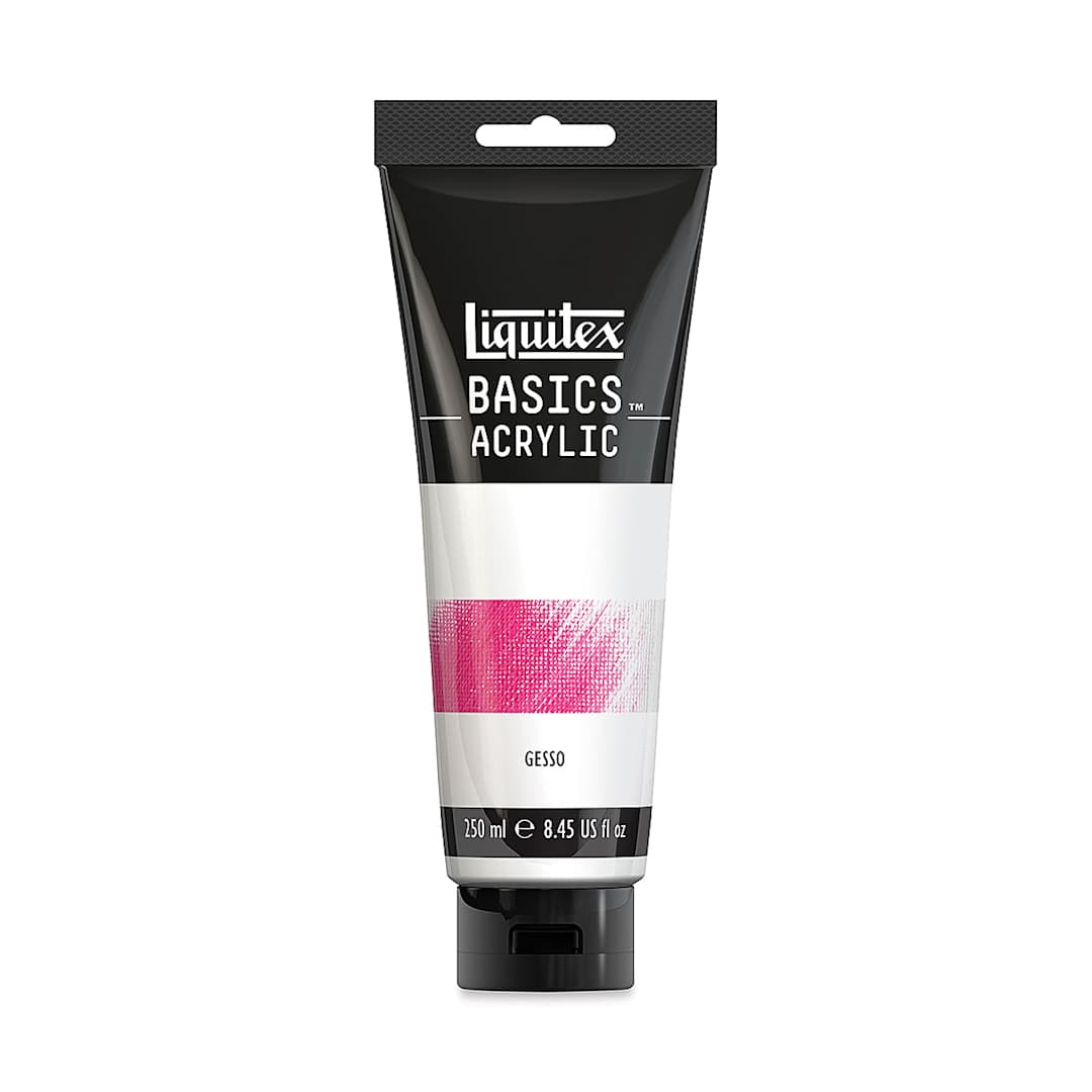 Open in modal - Liquitex Basics Acrylic Gesso - 8.5oz Tube