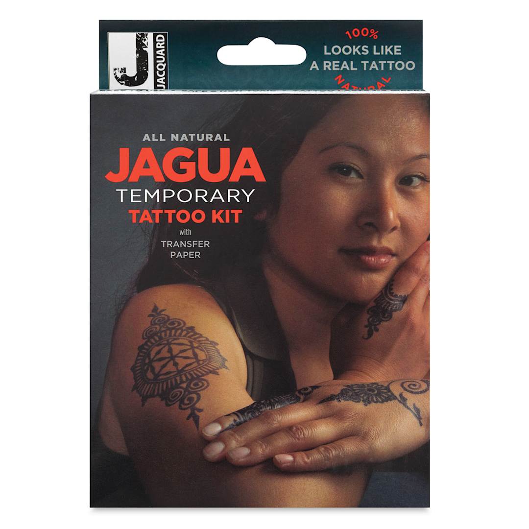 Open in modal - Temporary Tattoo Body Art Kit - Front of package
