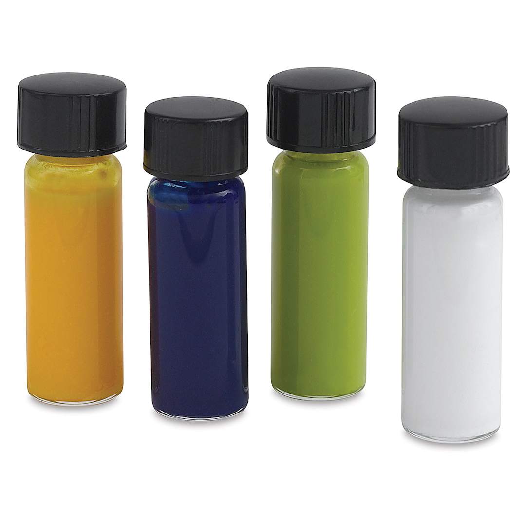 Open in modal - Artool Body-Art Hand Painted Colors - Group of four colors shown upright
