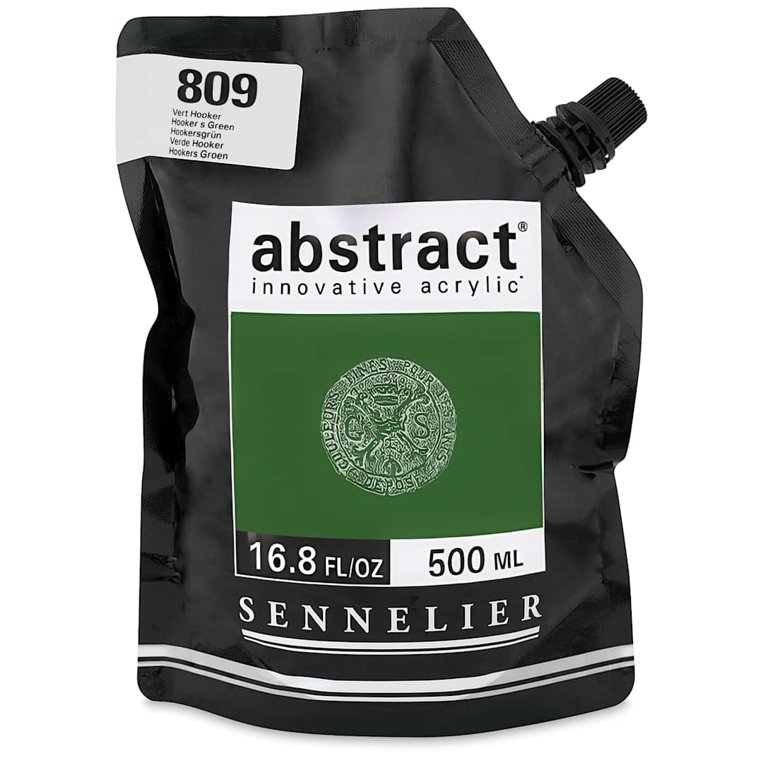 Open in modal - Abstract Acrylics Hooker's Green