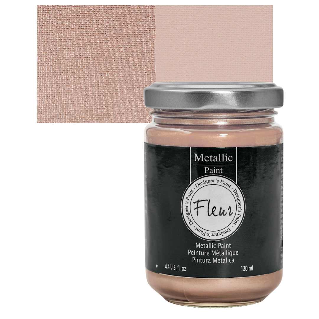 Open in modal - Fleur Chalky Look Paint - Lingotto, 4.4 oz jar and swatch