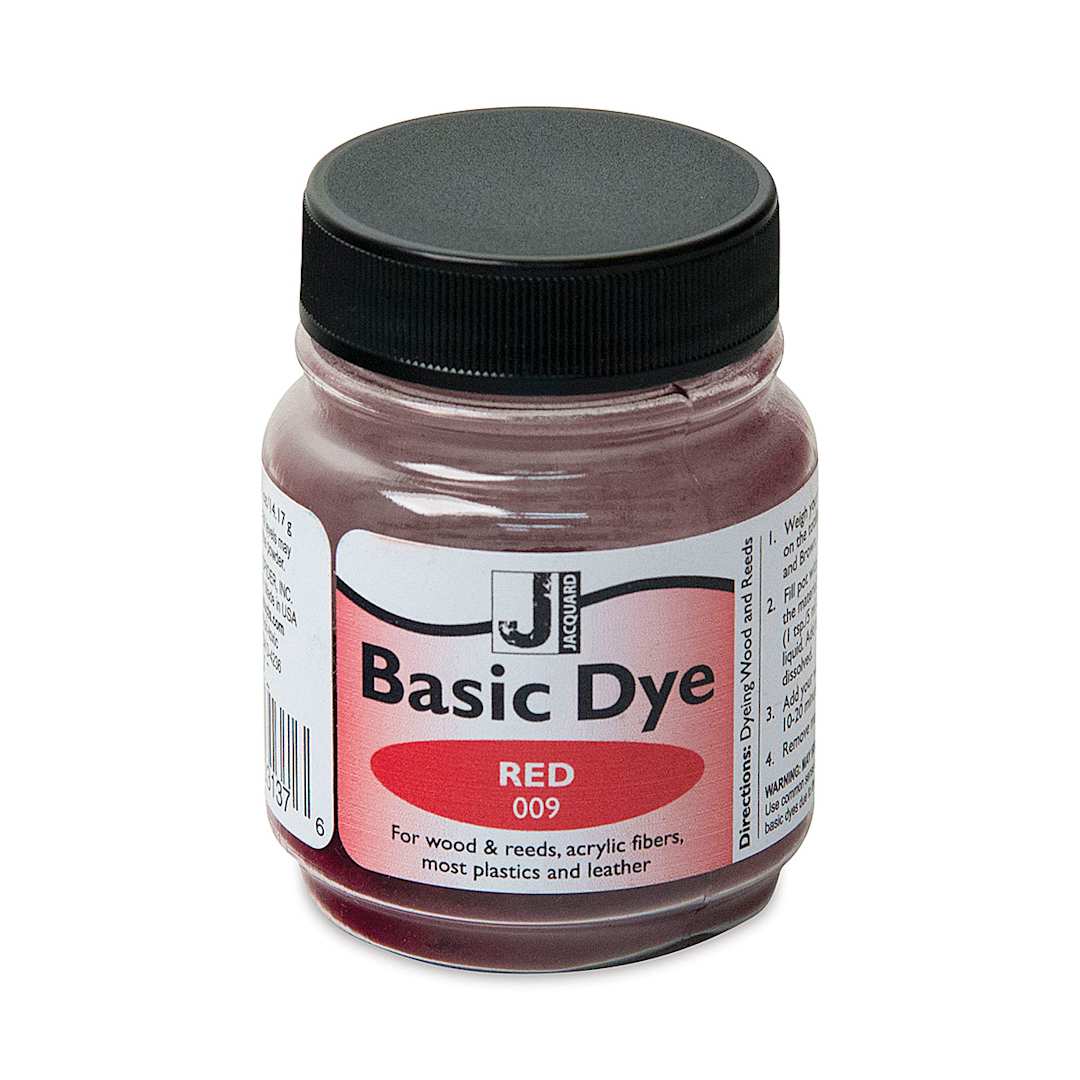 Open in modal - Jacquard Basic Dyes - Red, 0.5 oz