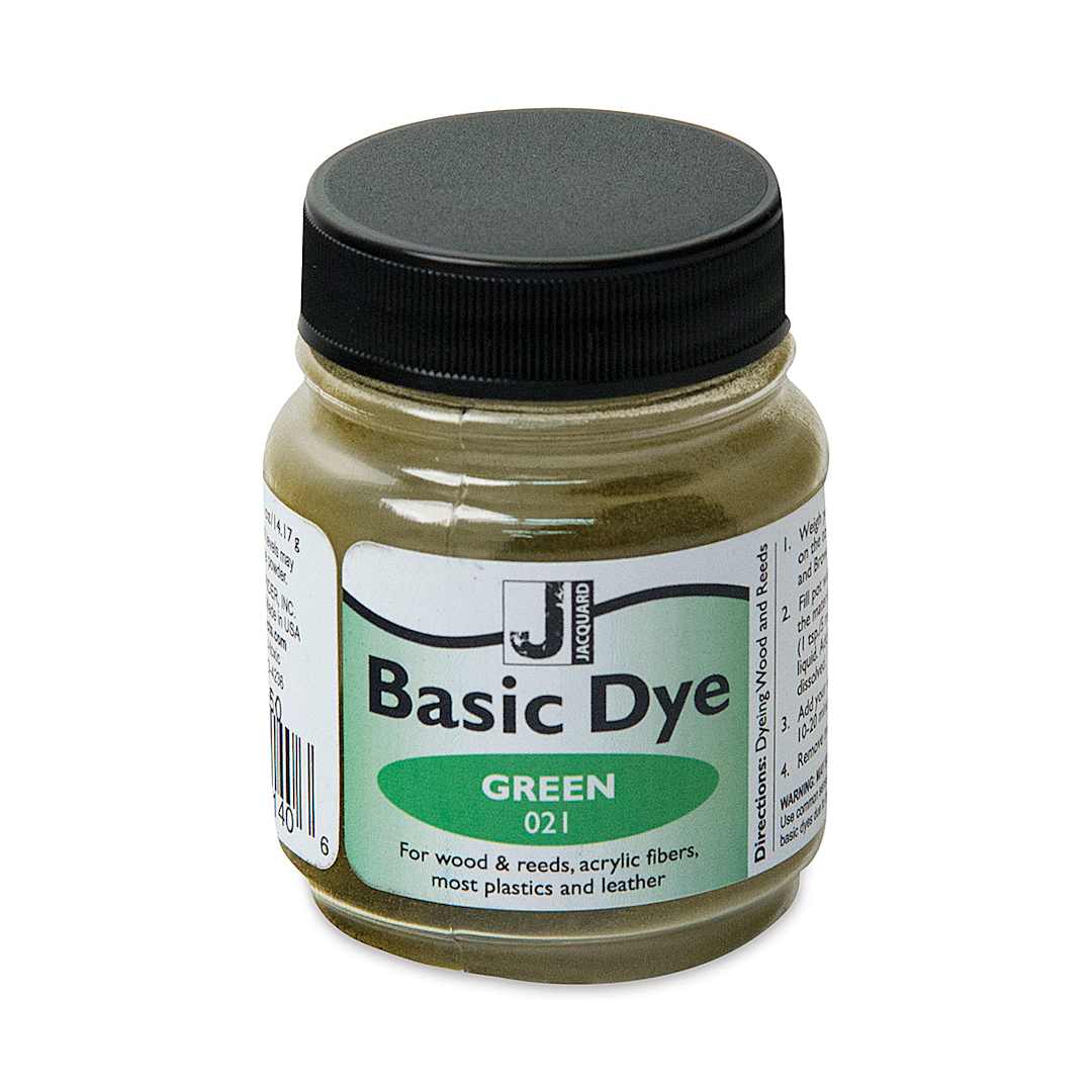 Open in modal - Jacquard Basic Dyes - Green, 0.5 oz