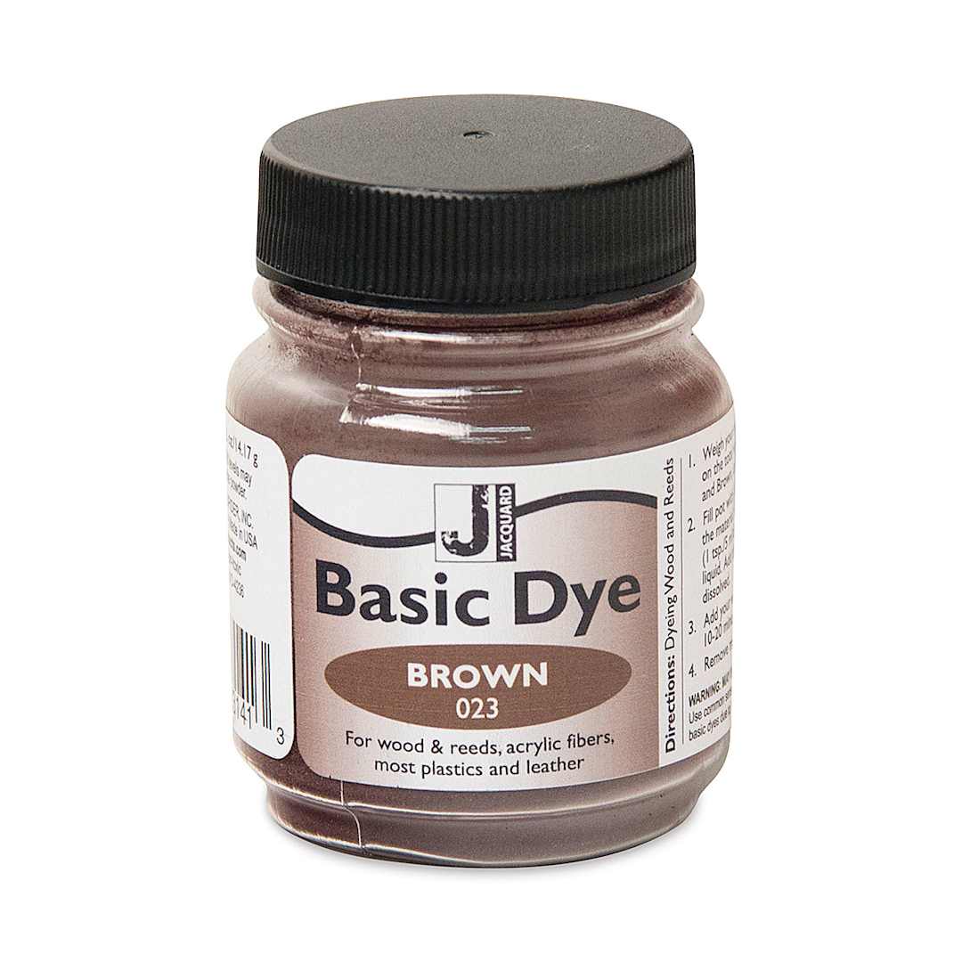 Open in modal - Jacquard Basic Dyes - Brown, 0.5 oz