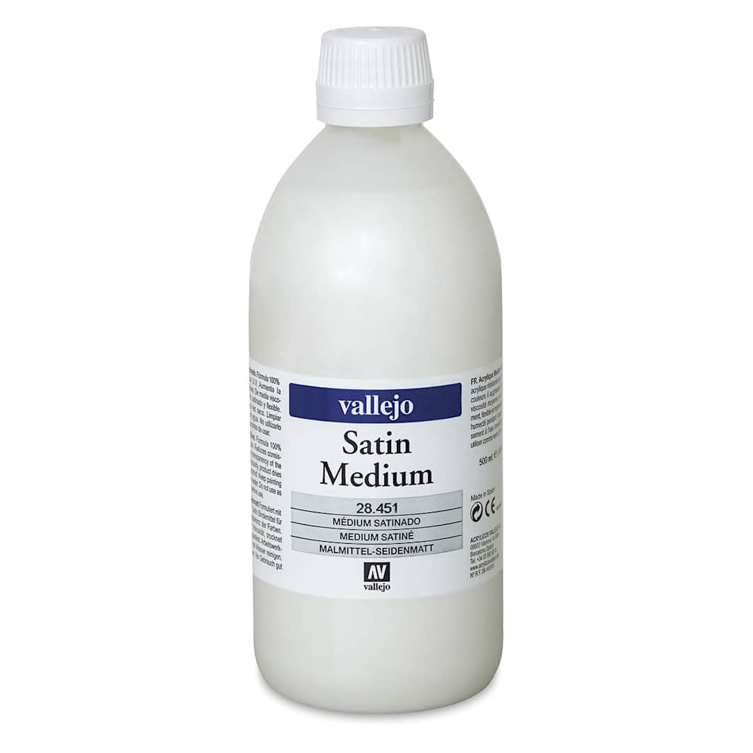 Open in modal - Vallejo Acrylic Medium - Satin, 500 ml