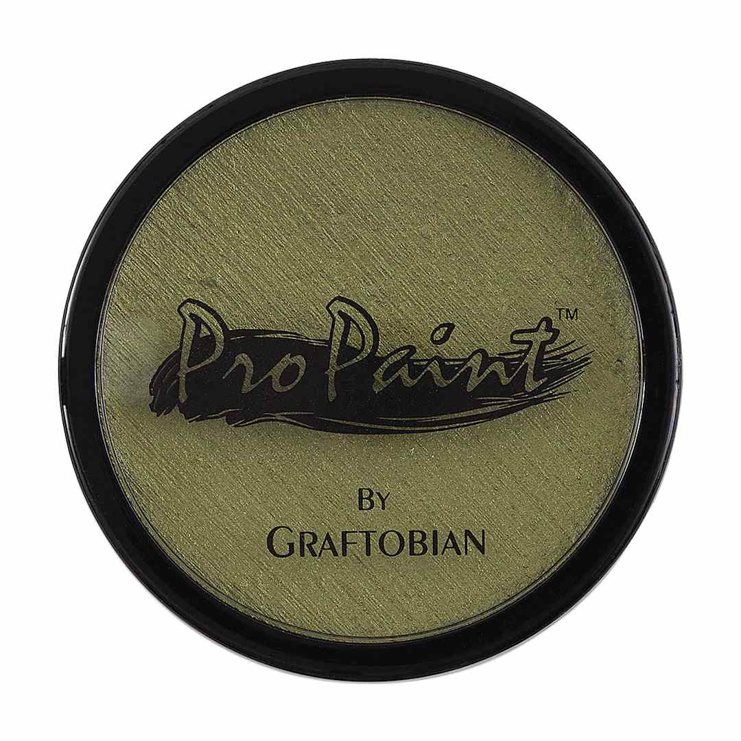 Open in modal - Graftobian Pro Paint Face and Body Paint - Pearl Dragonscale Green