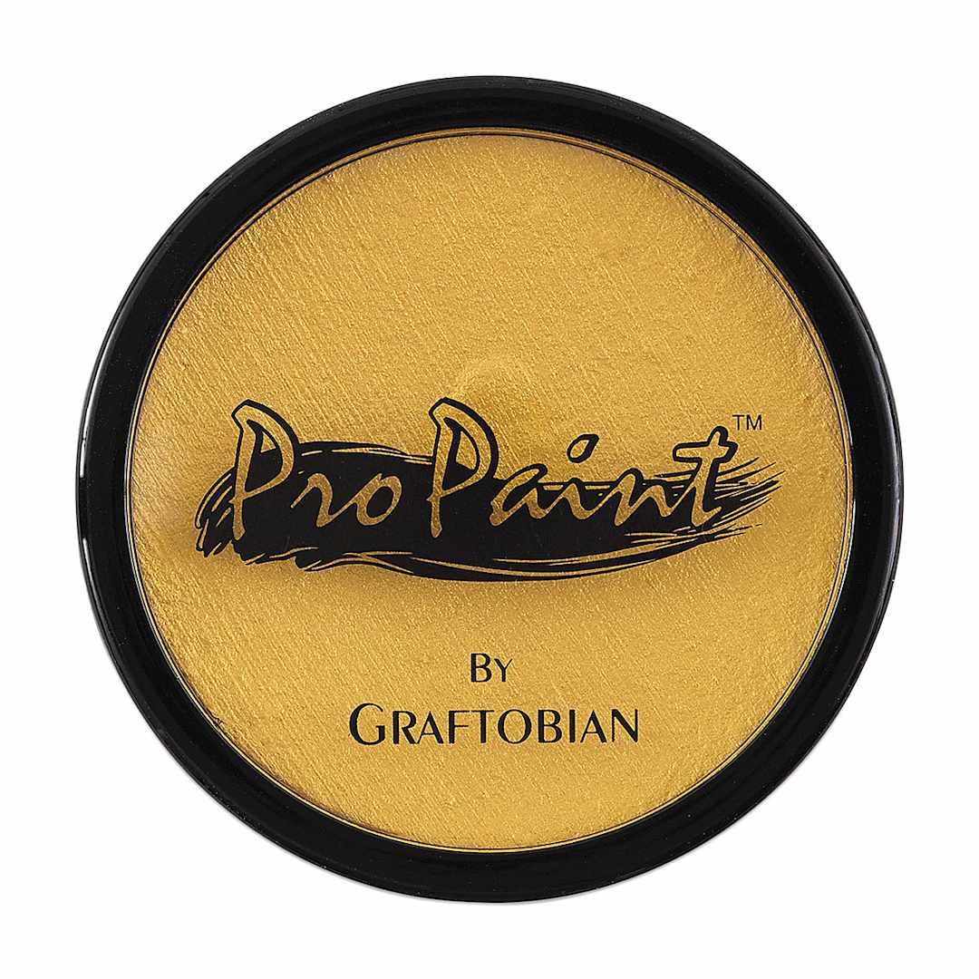 Open in modal - Graftobian Pro Paint Face and Body Paint - Pearl Dewdrop Gold
