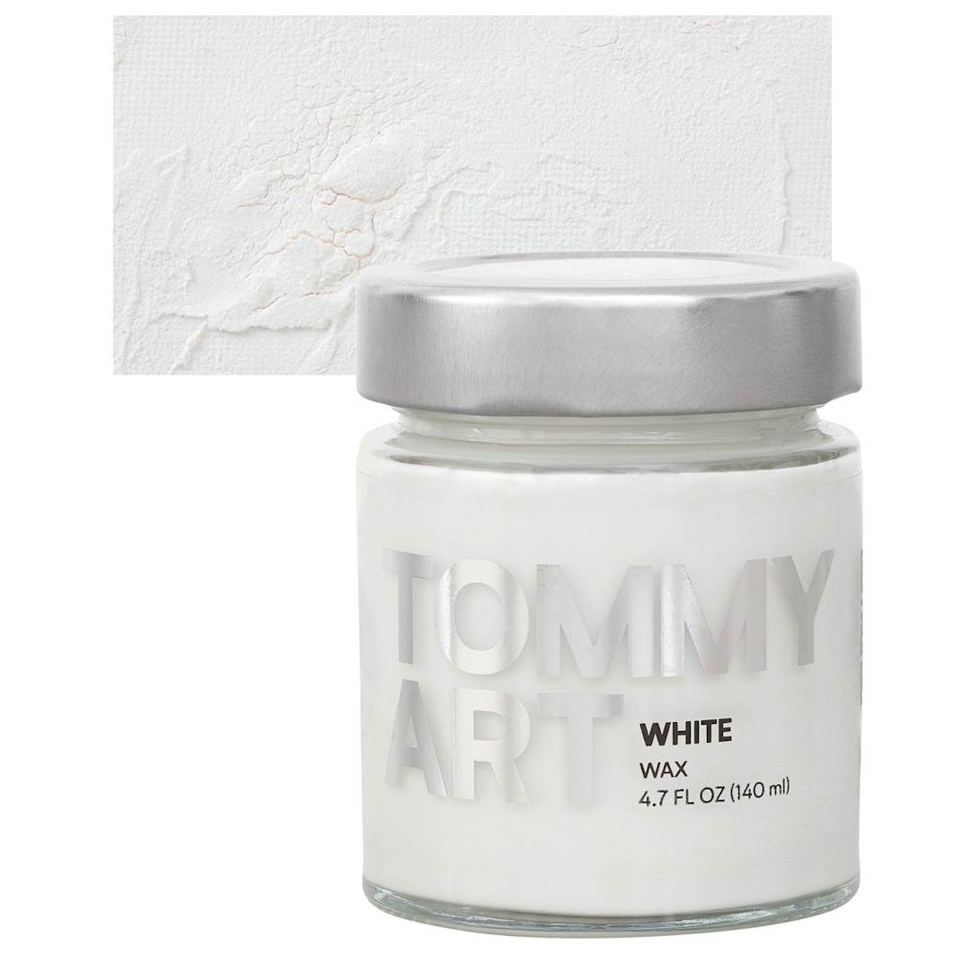 Open in modal - Tommy Art DIY System - White Wax, 140 ml jar and swatch