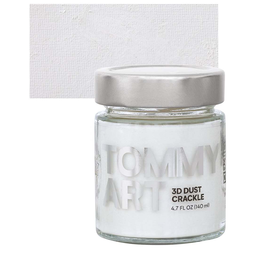 Open in modal - Tommy Art DIY System - 3D Dust Crackle, 140 ml jar and swatch