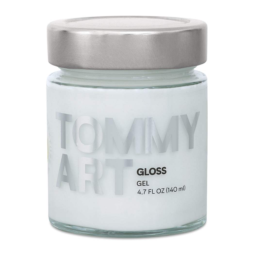 Open in modal - Tommy Art Gel - Front of 140 ml Gloss Gel Jar
