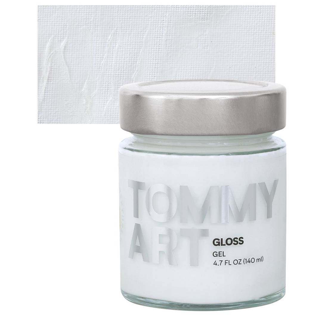 Open in modal - Tommy Art DIY System - Gloss Gel, 140 ml jar and swatch