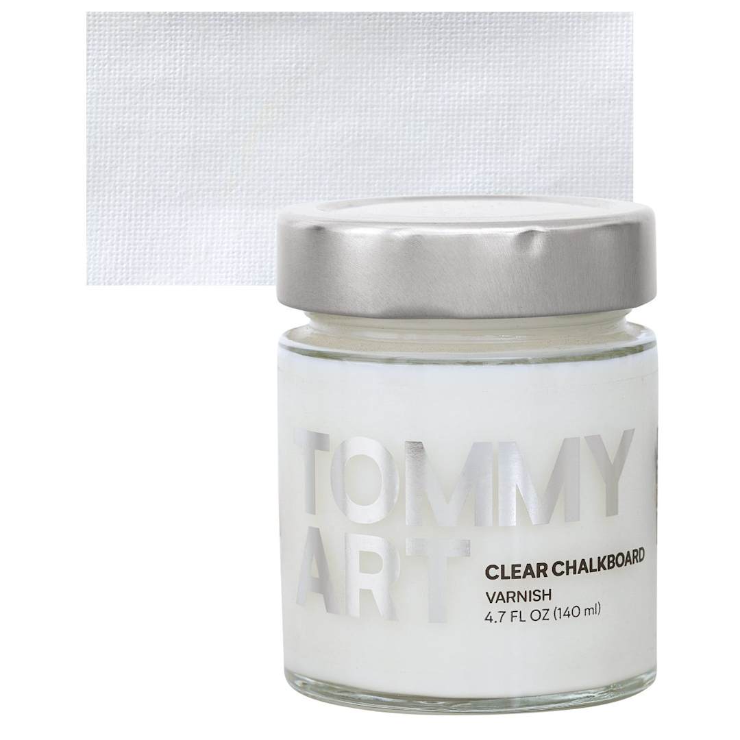 Open in modal - Tommy Art DIY System - Clear Chalkboard Paint, 140 ml jar and swatch