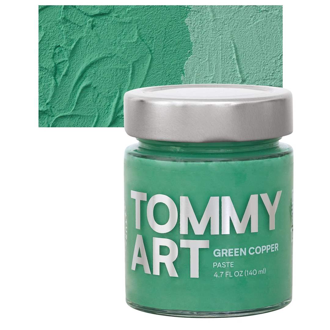 Open in modal - Tommy Art DIY System - Green Copper Paste and swatch