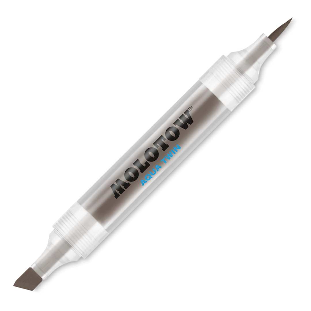 Open in modal - Molotow Aqua Twin Marker - Warm Black