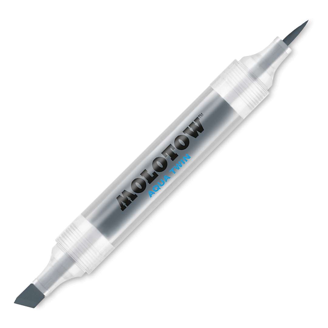 Open in modal - Molotow Aqua Twin Marker - Cool Grey 1