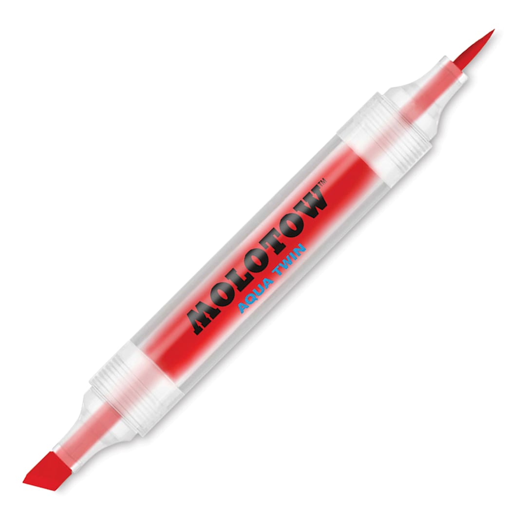 Open in modal - Molotow Aqua Twin Marker - Vermilion