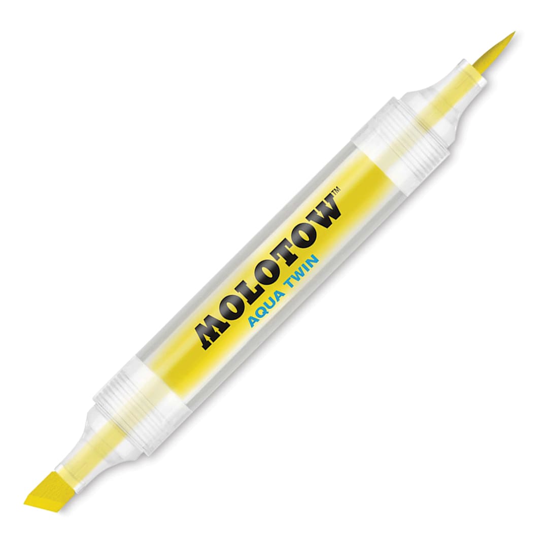 Open in modal - Molotow Aqua Twin Marker - Yellow