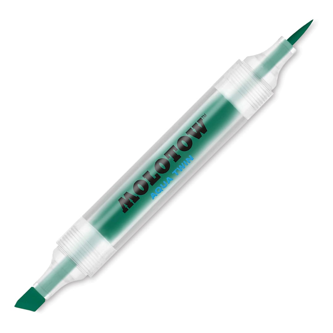 Open in modal - Molotow Aqua Twin Marker - Dark Green