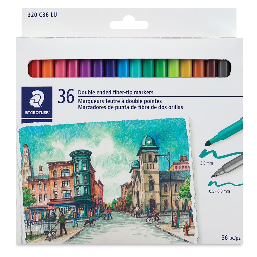 Open in modal - Staedtler Duo Tip Markers