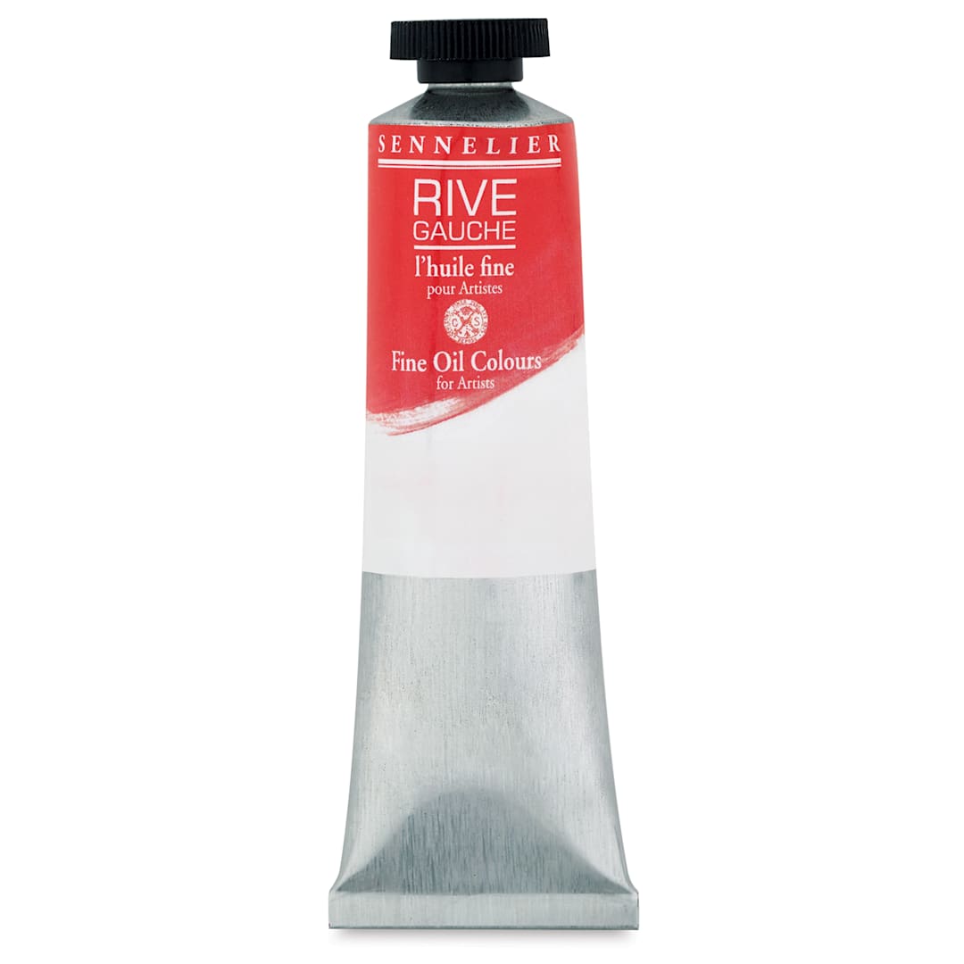 Open in modal - Sennelier Rive Gauche Oil Paint - Cadmiun Red, 10 ml tube