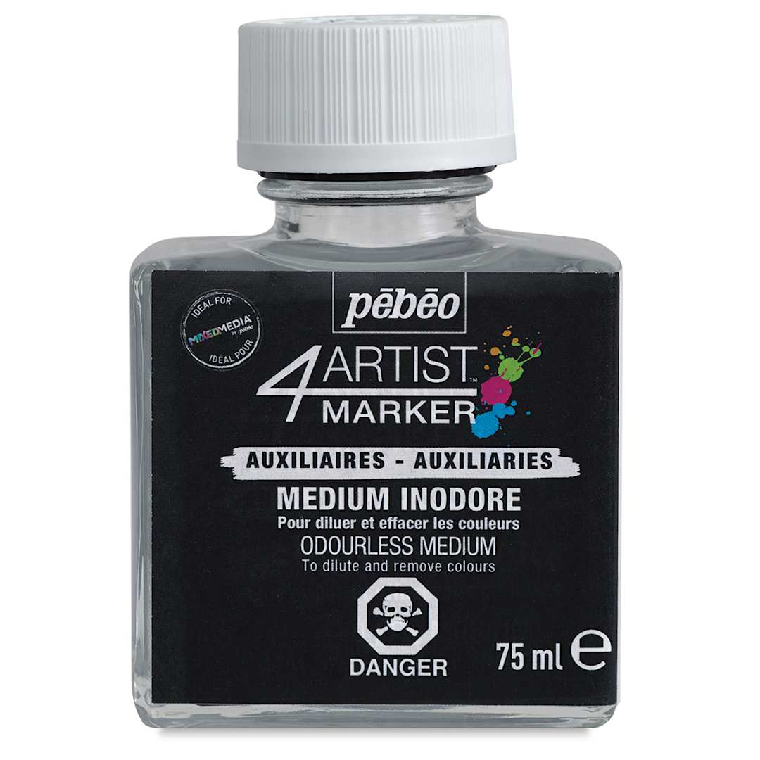 Open in modal - Pebeo 4Artist Marker Medium - Front of 75 ml bottle
