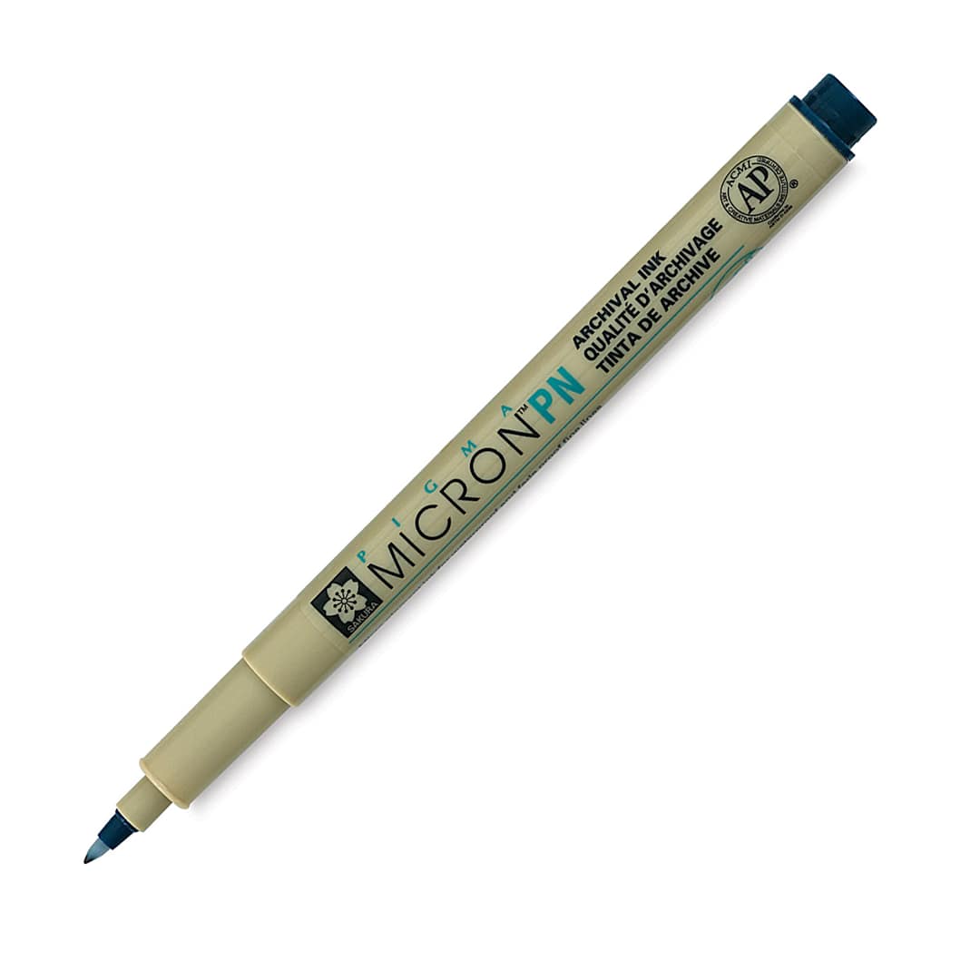 Open in modal - Sakura Pigma Micron PN Pen - Blue/Black