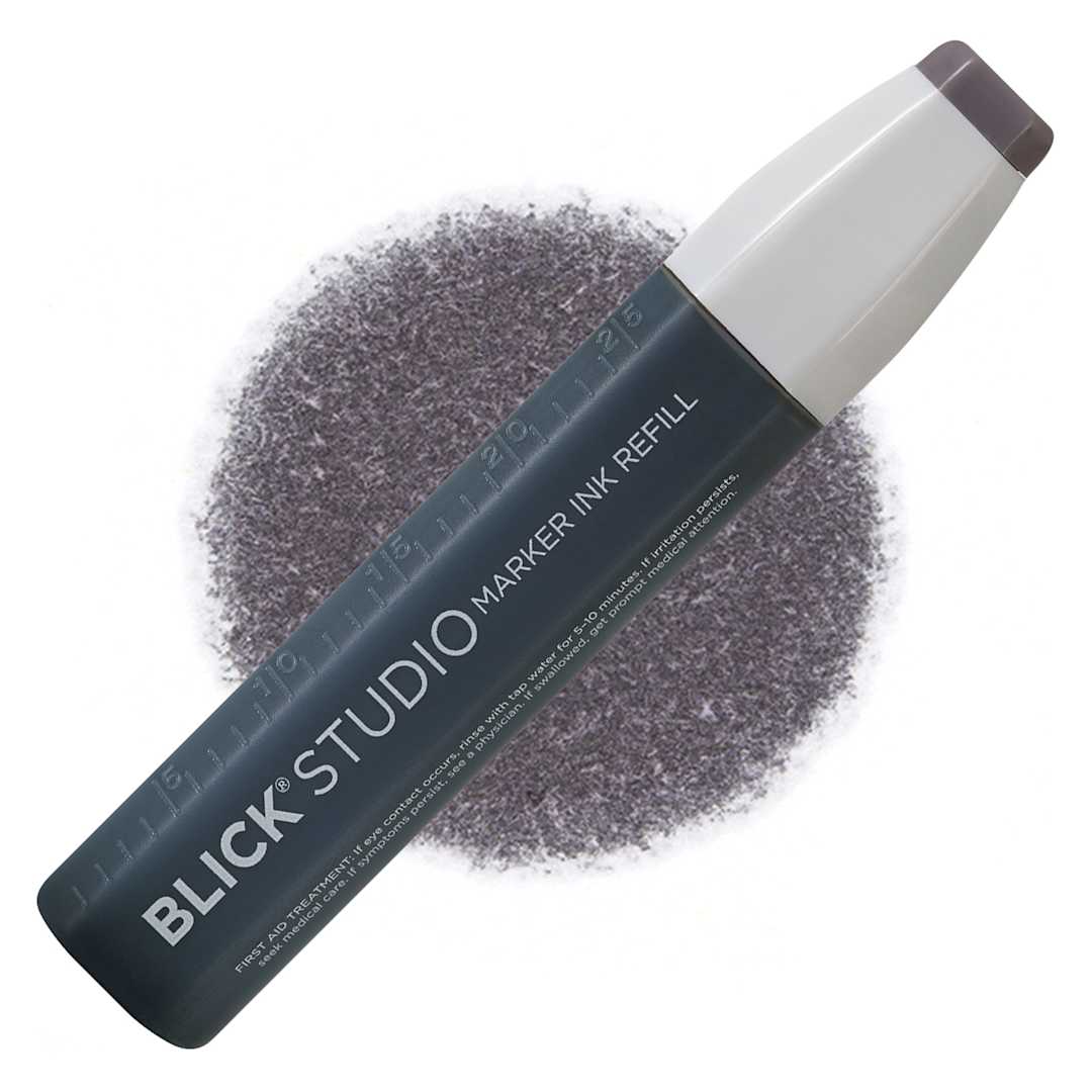 Open in modal - Blick Studio Marker Refill - Warm Gray 80%, 060, swatch and refill
