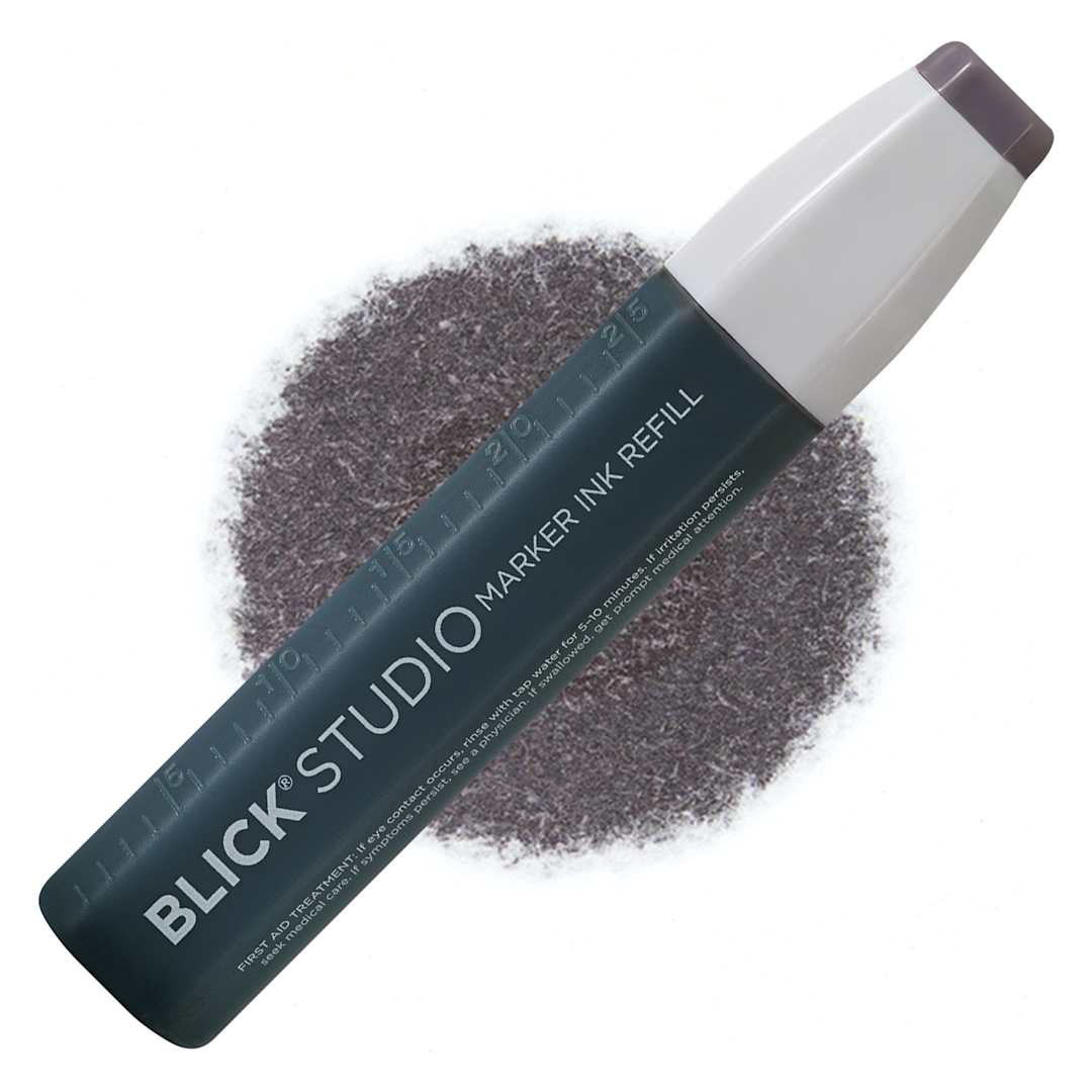 Open in modal - Blick Studio Marker Refill - Warm Gray 90%, 061, swatch and refill