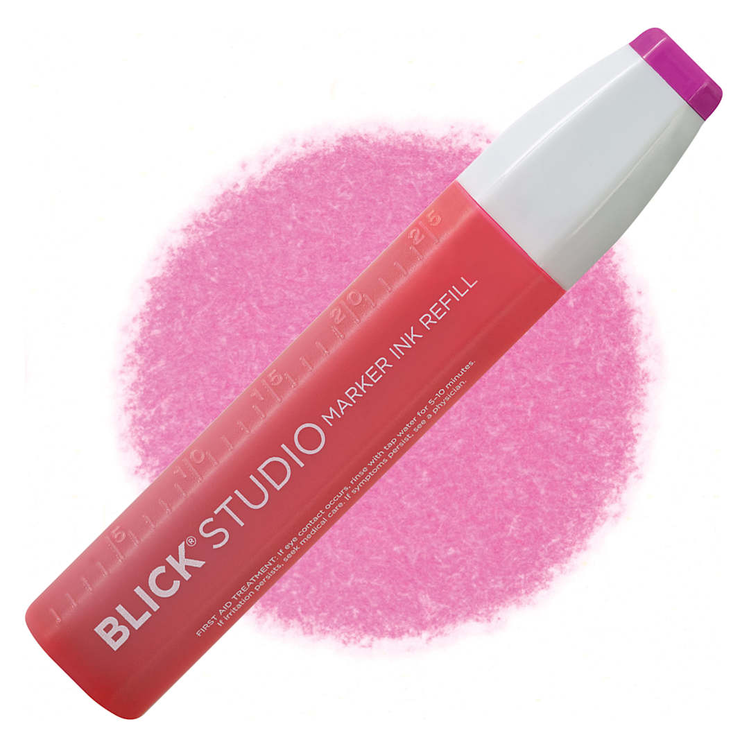 Open in modal - Blick Studio Marker Refill - Magenta, 077, swatch and refill