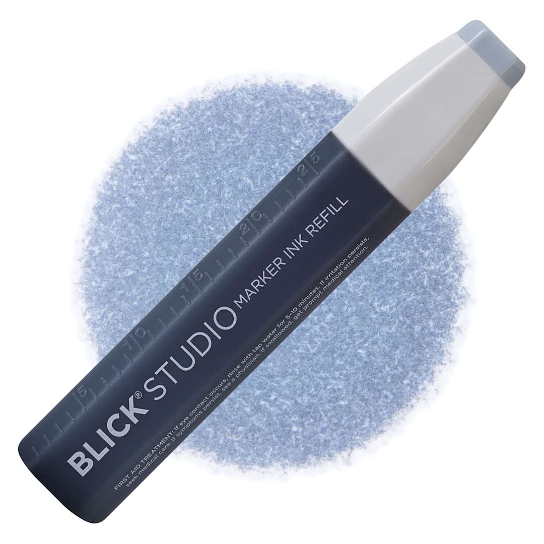 Open in modal - Blick Studio Marker Refill - Steel Blue, 089, swatch and refill