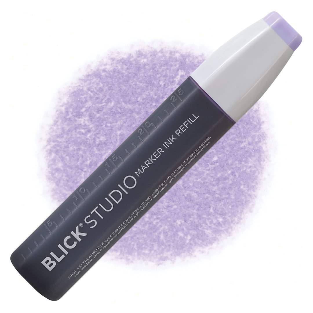Open in modal - Blick Studio Marker Refill - Lilac, 040, swatch and refill