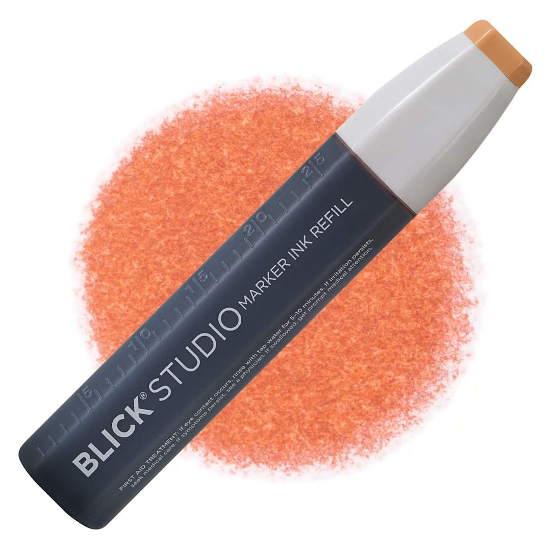 Open in modal - Blick Studio Marker Refill - Tan, 087, swatch and refill