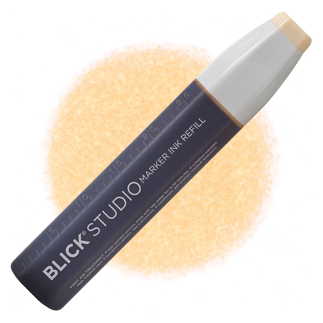 Open in modal - Blick Studio Marker Refill - Sand, 078, swatch and refill