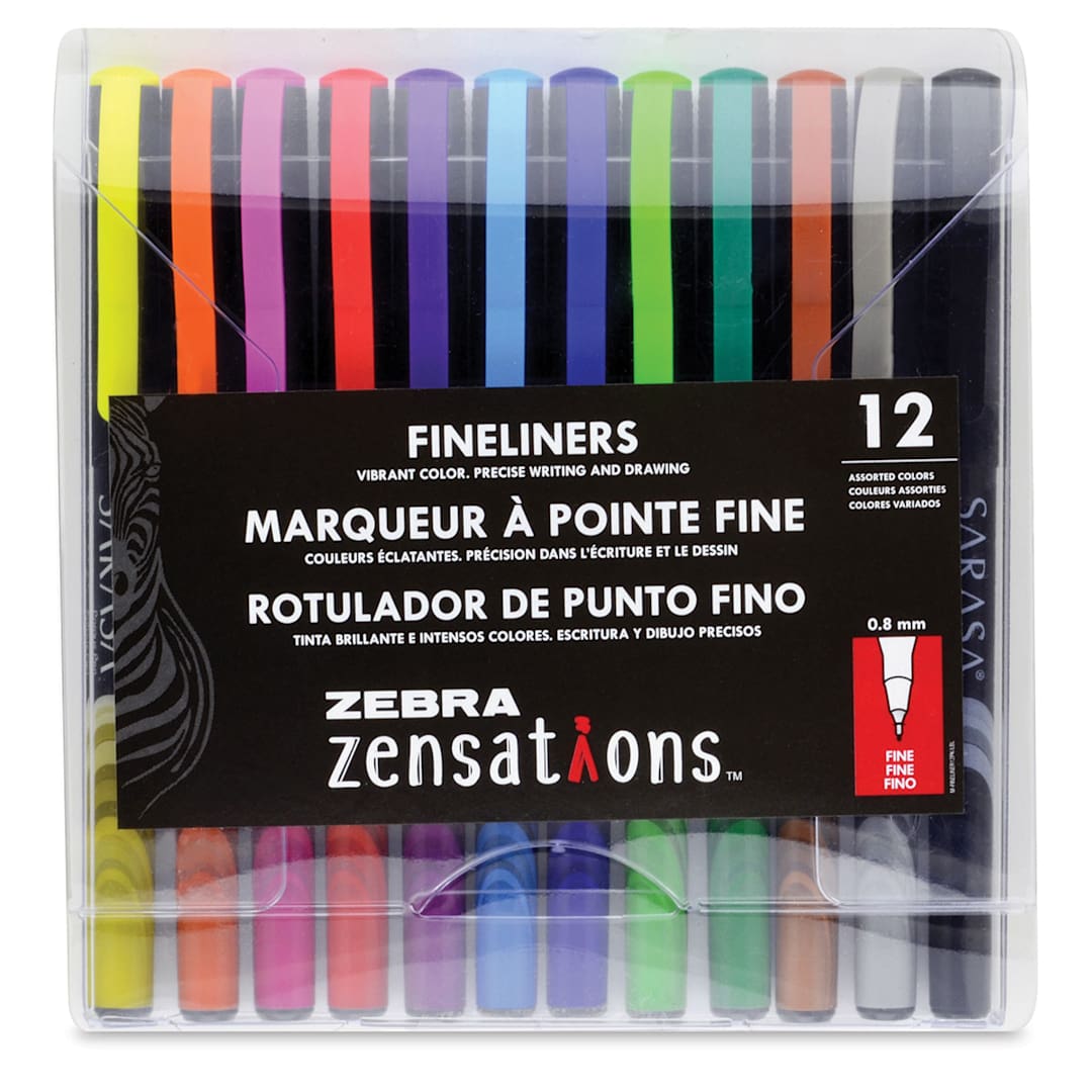 Open in modal - Zebra Zensations Fineliner Pens