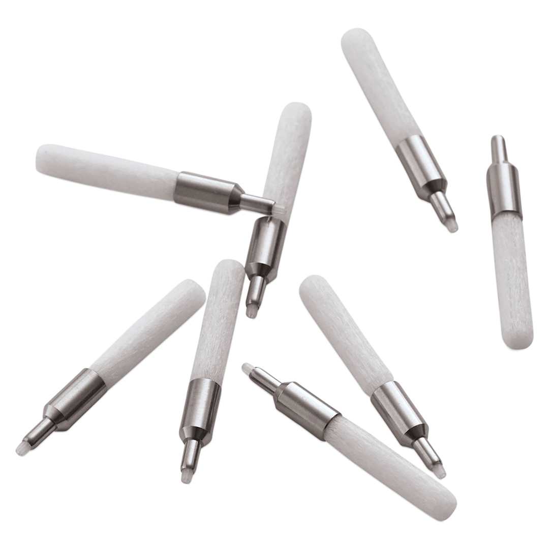 Open in modal - FW Empty Mixed Media Markers Nibs - Package of 8 Replacement .8 mm Technical Nibs shown loose