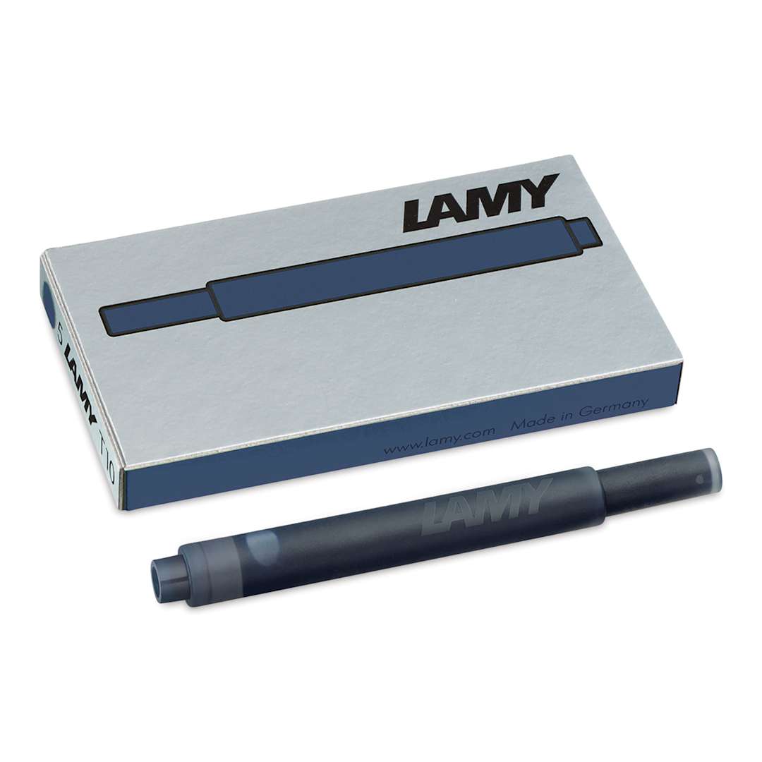 Open in modal - Lamy T10 Giant Ink Cartridges - Pink Cliff, single cartridge out of the pack