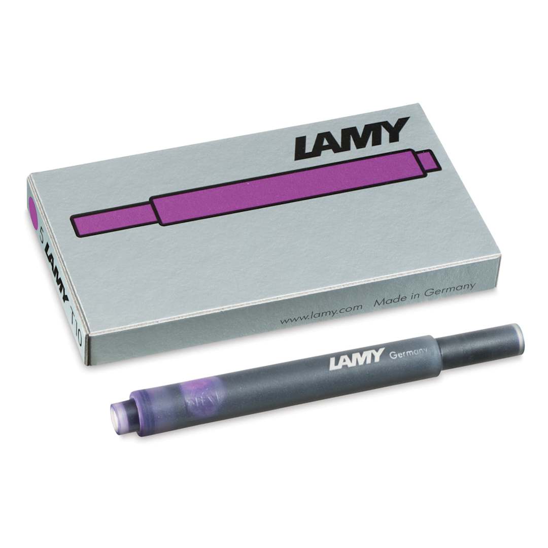 Open in modal - Lamy Giant Ink Cartridges - Violet, Pkg of 5