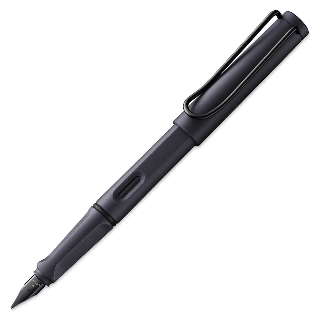 Open in modal - Lamy Safari Fountain Pen - Black Steel