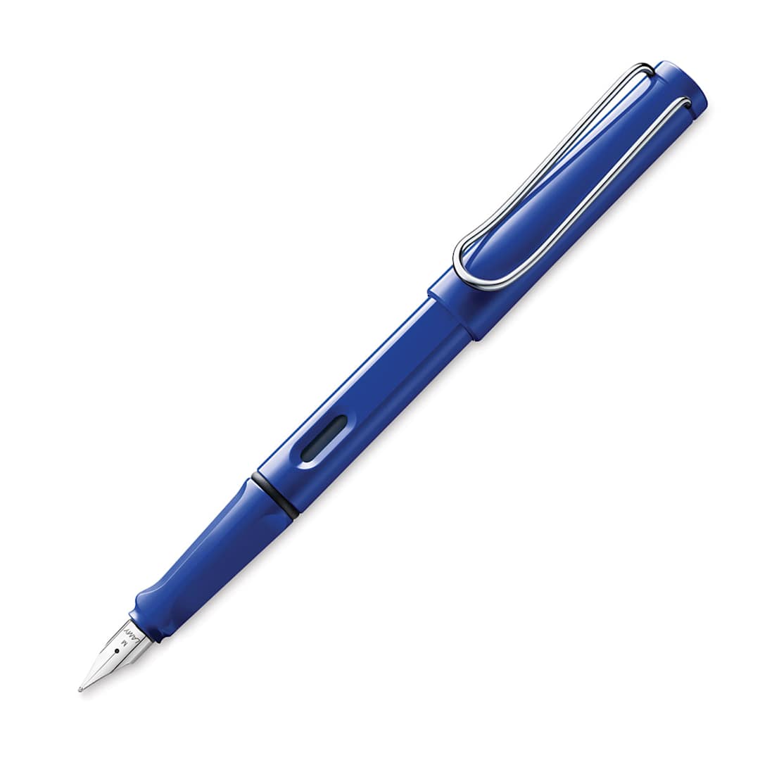 Open in modal - Lamy Safari Fountain Pen - Blue, Medium Nib