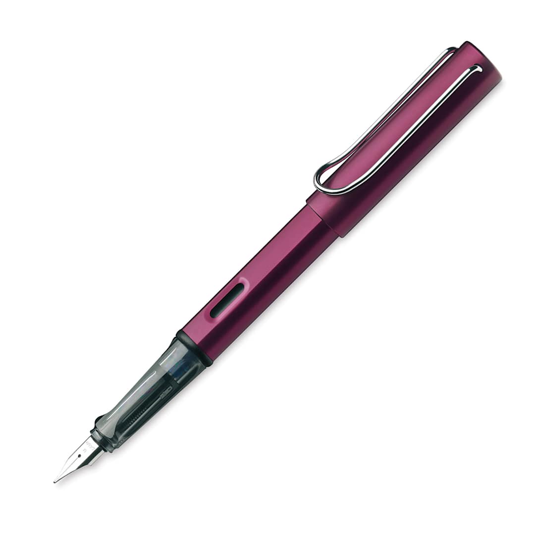 Open in modal - Lamy Al-Star Fountain Pen - Dark Purple, Medium Nib 