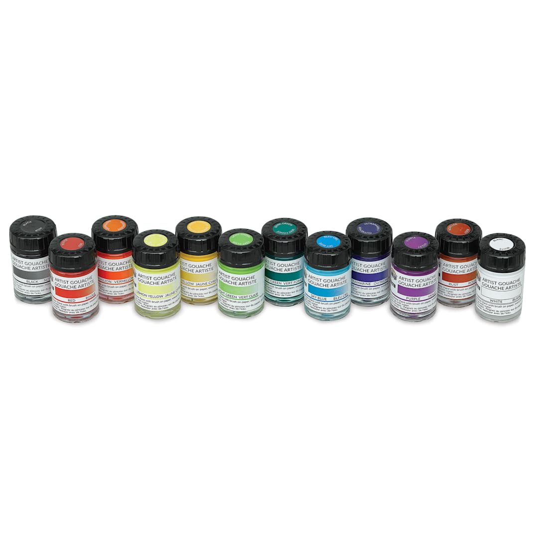 Open in modal - Niji Artist Gouache - Set of 12 (Set contents)