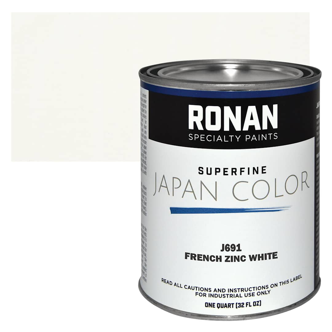 Open in modal - Ronan Superfine Japan Color - French White Zinc - Can and Swatch