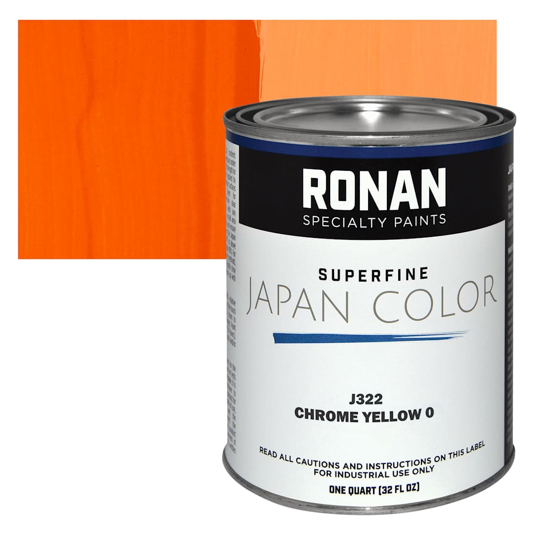 Open in modal - Ronan Superfine Japan Color - Chrome Yellow Orange - Can and Swatch