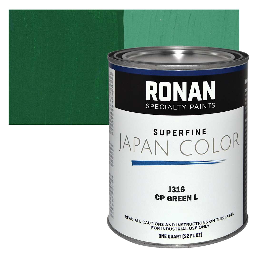 Open in modal - Ronan Superfine Japan Color - CP Green Light - Can and Swatch