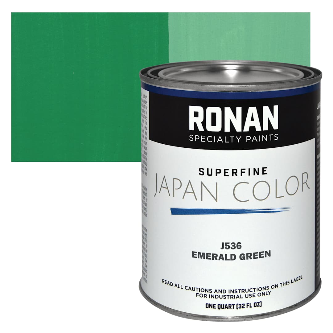 Open in modal - Ronan Superfine Japan Color - Emerald Green - Can and Swatch