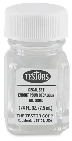 Open in modal - Testors Enamel Paints - Bottle of Decal Setting Solution shown