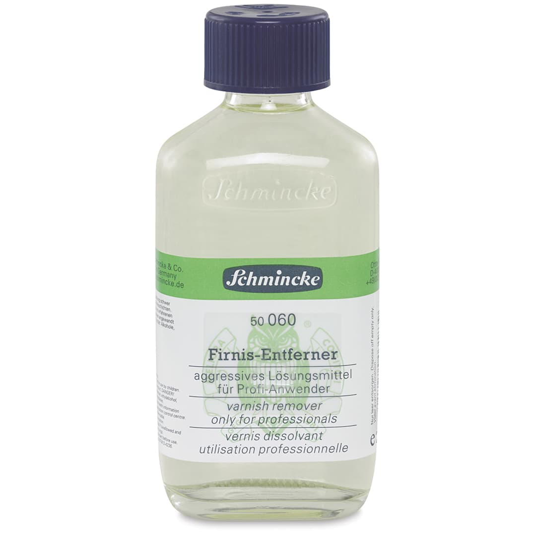 Open in modal - Schmincke Varnish Remover - Front of 200 ml Bottle